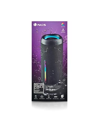 NGS Roller Furia 3 Altavoz Portátil Bluetooth Negro