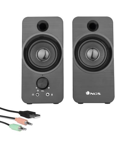 NGS SB-350 Altavoces Gaming Negros