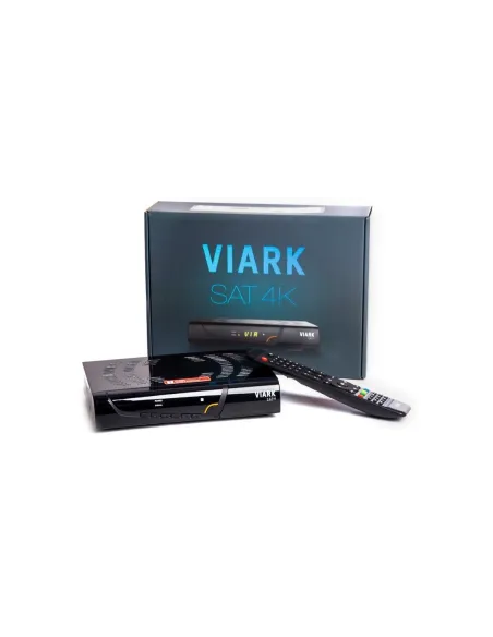 Viark SAT 4K-VK01005 Receptor de Satélite 4K Negro
