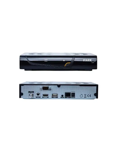 Viark SAT 4K-VK01005 Receptor de Satélite 4K Negro