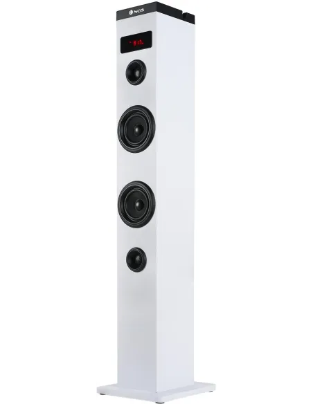 NGS Sky Charm Torre de Sonido Bluetooth 50W Blanco