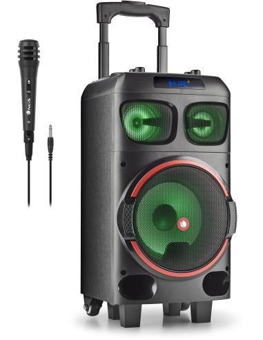 NGS Wild Dub Zero Altavoz Portátil de 120W Bluetooth y True Wireless Subwoofer 8"
