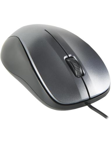 NGS Wired Crew Ratón Óptico 1200DPI Negro