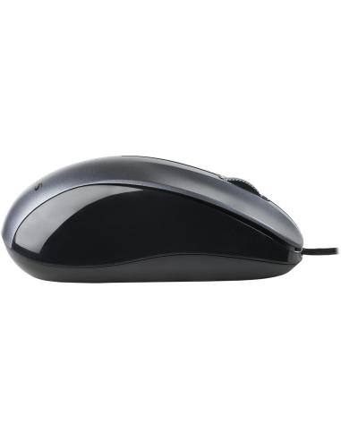 NGS Wired Crew Ratón Óptico 1200DPI Negro