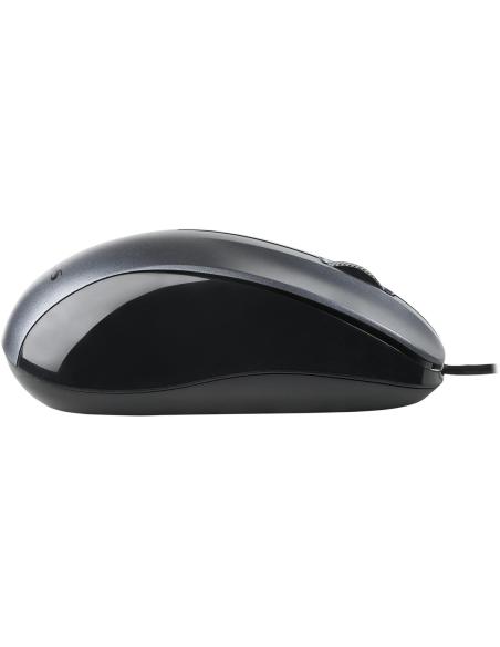 NGS Wired Crew Ratón Óptico 1200DPI Negro