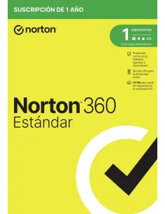 Norton 360 Estándar 10GB ES 1 Usuario 1 Dispositivo-WSSVHO0507