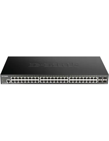 D-Link DGS-1250-52X/E Switch PoE 48 Puertos Gigabit + 4 Puertos SPF