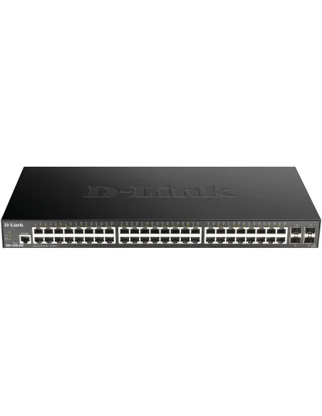 D-Link DGS-1250-52X/E Switch PoE 48 Puertos Gigabit + 4 Puertos SPF