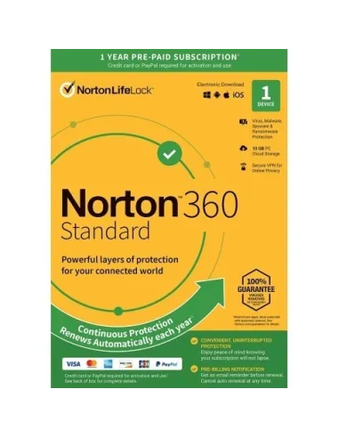 Norton 360 Estándar 1 Dispositivo 1 Año