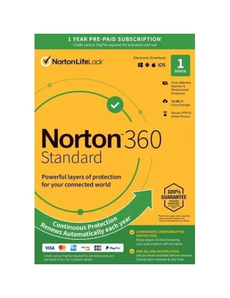 Norton 360 Estándar 1 Dispositivo 1 Año