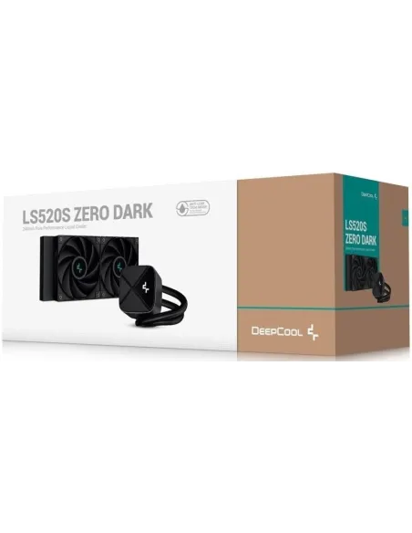 DeepCool LS520 S Zero Dark Kit de Refrigeración Líquida 240mm Negro