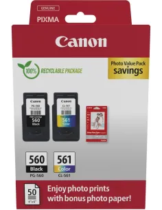 Canon 3713C008 Multipack Cartuchos de Tinta Negra/Cian/Magenta/Amarilla-CCICTO0981