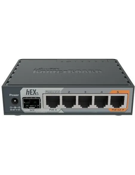 MikroTik RB760iGS Switch 5 Puertos Gigabit + 1 SFP