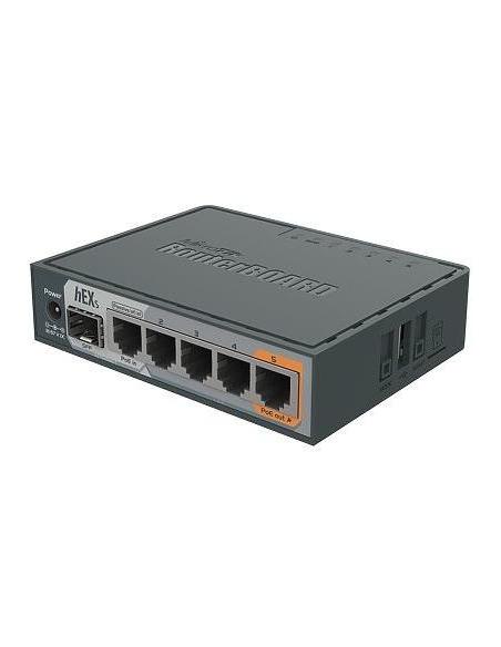 MikroTik RB760iGS Switch 5 Puertos Gigabit + 1 SFP