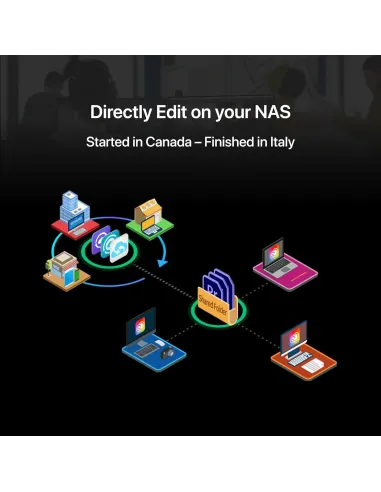 Asustor Lockerstor 4 Gen2 AS6704T NAS 4 Bahías