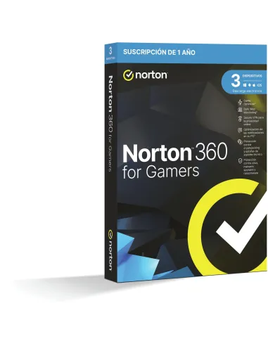 Norton 360 For Gamers 50GB Anti-Virus 1 Usuario 3 Dispositivos 1 Año (ESD)