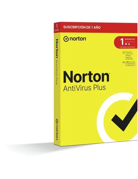 Norton Antivirus Plus 2GB ES 1 Dispositivos 1 Año (ESD)