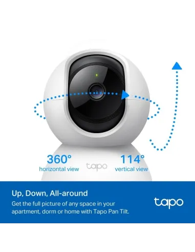 TP-Link Tapo TC71 Cámara de Vigilancia IP 360º 2K 3MP