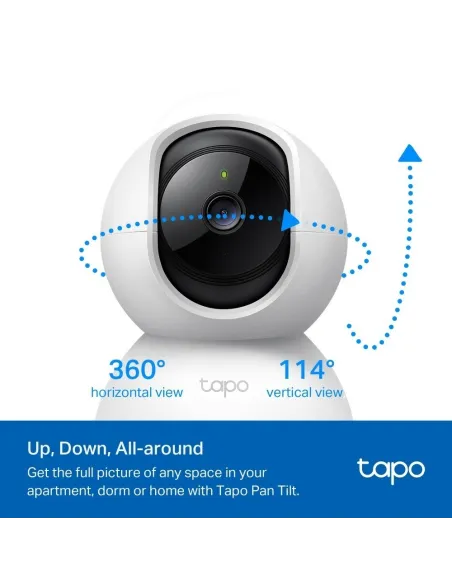 TP-Link Tapo TC71 Cámara de Vigilancia IP 360º 2K 3MP