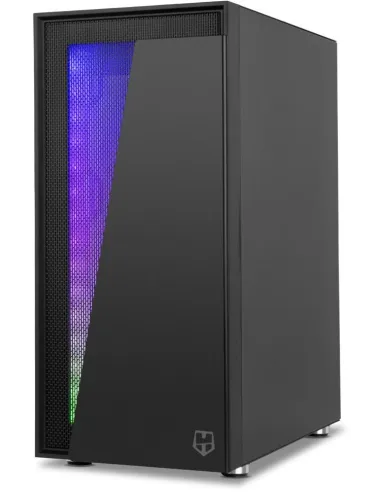 Nox Hummer Blaster Cristal Templado USB 3.0 aRGB Negro