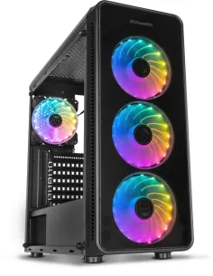 Nox Hummer TGM Cristal Templado USB 3.0 aRGB-ICACSM0509
