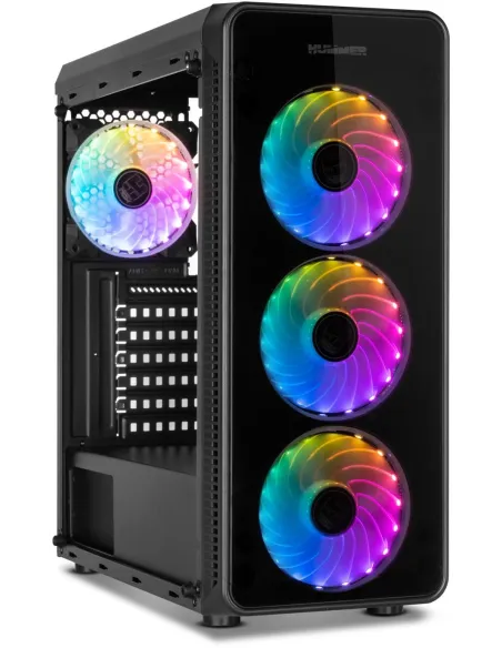 Nox Hummer TGM Cristal Templado USB 3.0 aRGB