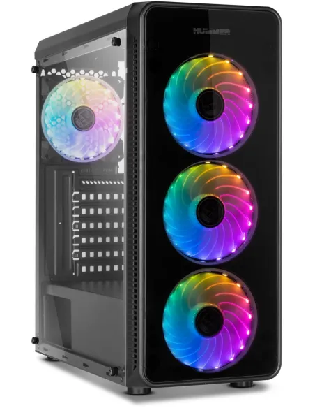 Nox Hummer TGM Cristal Templado USB 3.0 aRGB