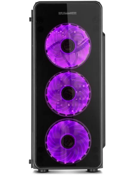 Nox Hummer TGM Cristal Templado USB 3.0 aRGB