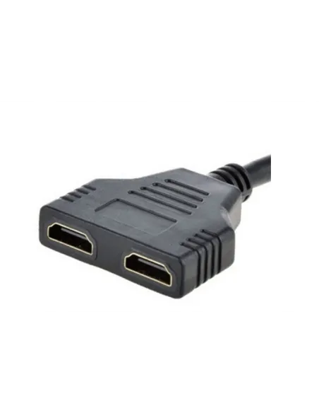 Gembird DSP-2PH4-04 Splitter HDMI 2 Puertos 20cm Negro
