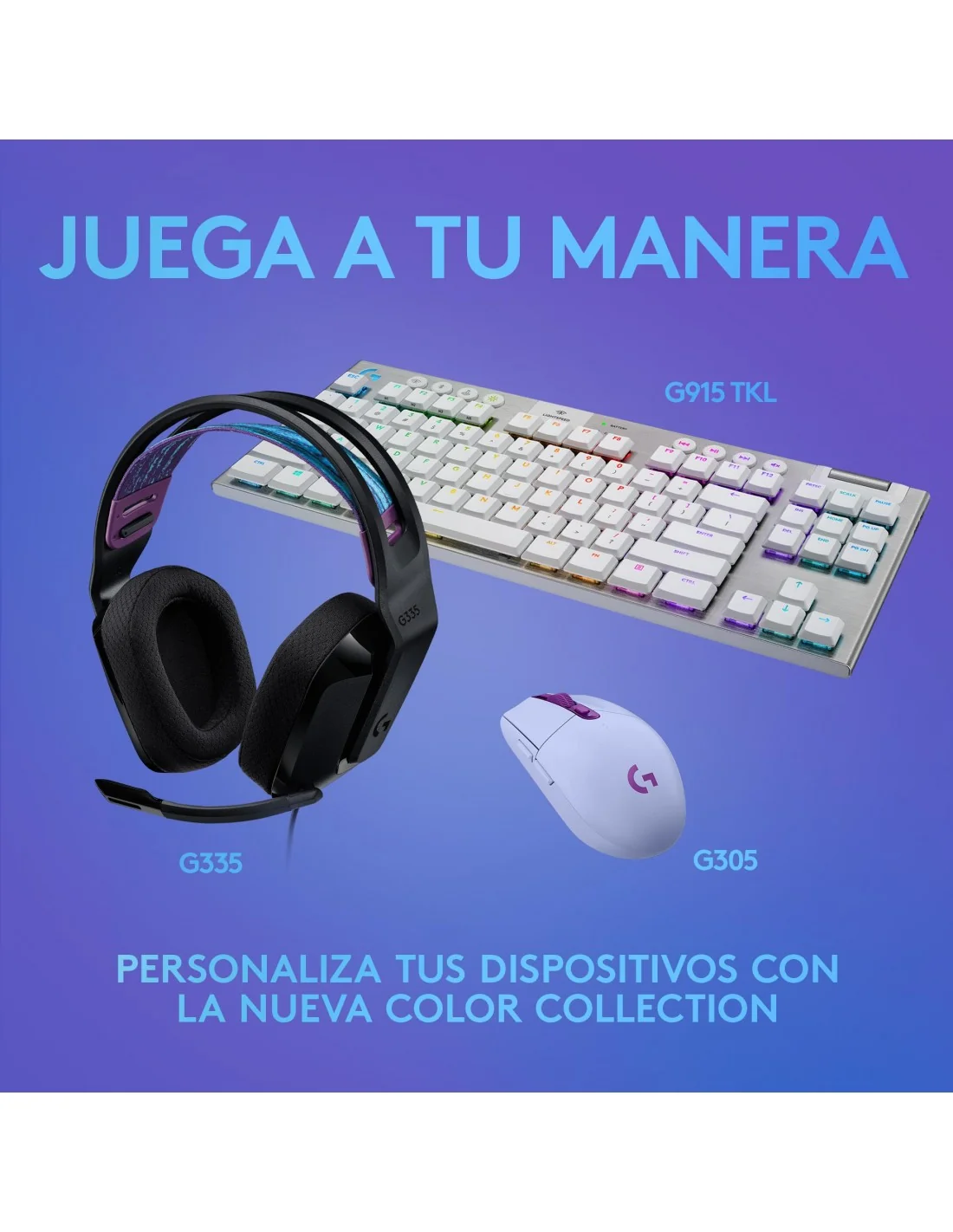 Logitech G335 Auriculares Gaming Negro