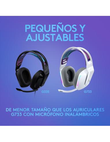 Logitech G335 Auriculares Gaming Negro