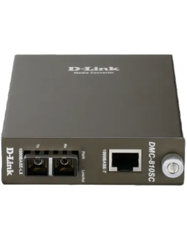 D-Link DMC-810SC Conversor Medios RJ-45 a Fibra Óptica
