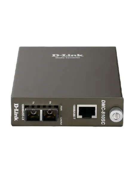 D-Link DMC-810SC Conversor Medios RJ-45 a Fibra Óptica