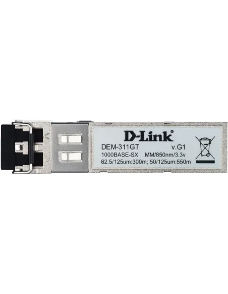 D-Link DEM-311GT Módulo Transceptor SFP de Fibra Óptica 550M