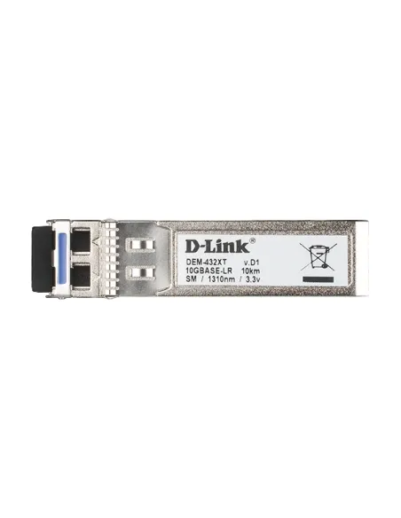 D-Link DEM-432XT Módulo Transceptor SFP+ de Fibra Óptica 10KM
