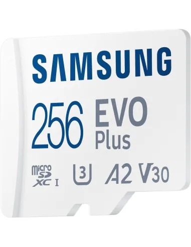 Samsung MicroSDHC EVO Plus 256GB Clase 10 + Adaptador SD