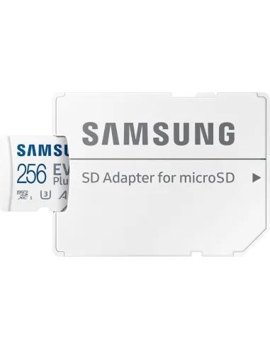 Samsung MicroSDHC EVO Plus 256GB Clase 10 + Adaptador SD
