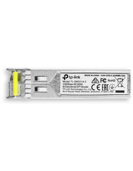 TP-Link TL-SM321A-2 Módulo Transceptor SFP de Fibra Óptica 1KM
