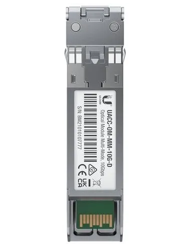 Ubiquiti UACC-OM-MM-10G-D-2 Módulo Transceptor SFP de Fibra Óptica 300M 2 Unidades
