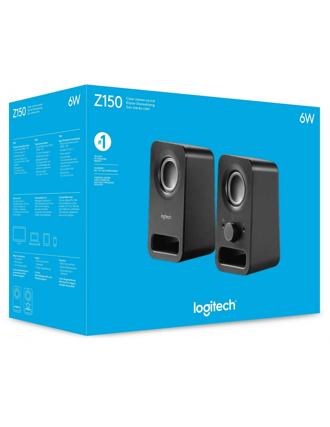 Logitech Z150 Multimedia Speakers