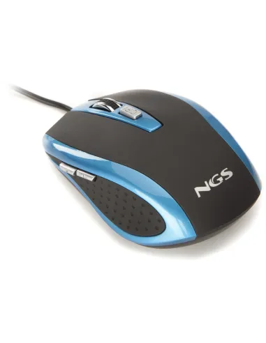 NGS BLUETICK Addict Ratón USB 1600DPI Azul