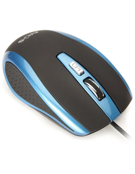 NGS BLUETICK Addict Ratón USB 1600DPI Azul