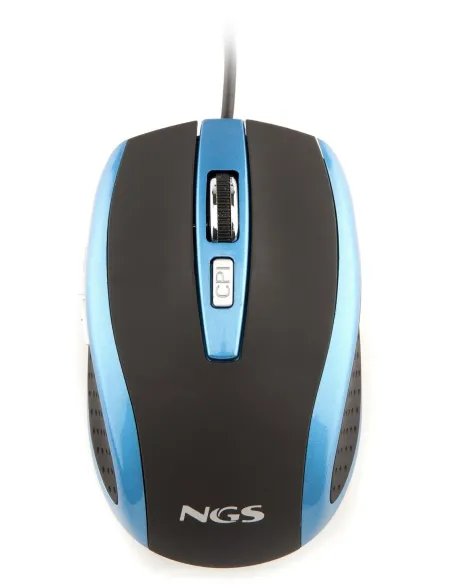 NGS BLUETICK Addict Ratón USB 1600DPI Azul