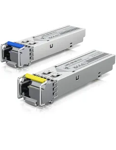 Ubiquiti UACC-OM-SM-1G-S-2 Módulo Transceptor SFP de Fibra Óptica 3KM 2 Unidades-NADACA0121