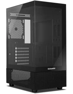 Nox Hummer Vision Midi Tower Cristal Templado USB 3.0 Negra-CAJA58956
