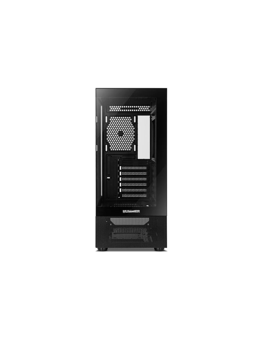 Nox Hummer Vision Midi Tower Cristal Templado USB 3.0 Negra