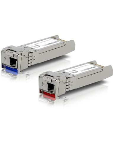 Ubiquiti UF-SM-10G-S-20 Módulo Transceptor SFP+ de Fibra Óptica 10KM 20 Unidades