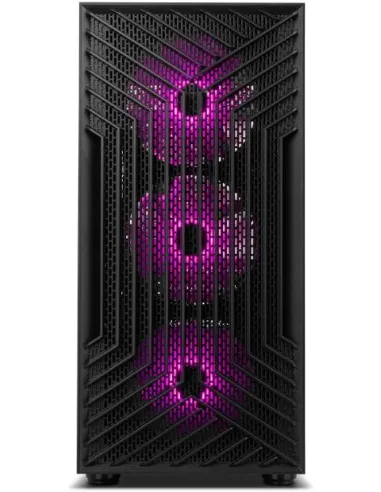 Nox Infinity Epsilon ARGB M-ATX Cristal Templado USB 3.0 Negra