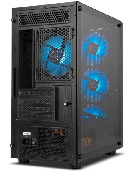 Nox Infinity Epsilon ARGB M-ATX Cristal Templado USB 3.0 Negra