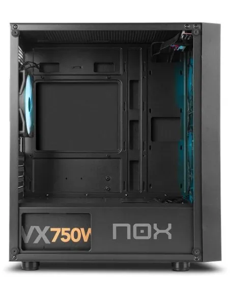 Nox Infinity Epsilon ARGB M-ATX Cristal Templado USB 3.0 Negra